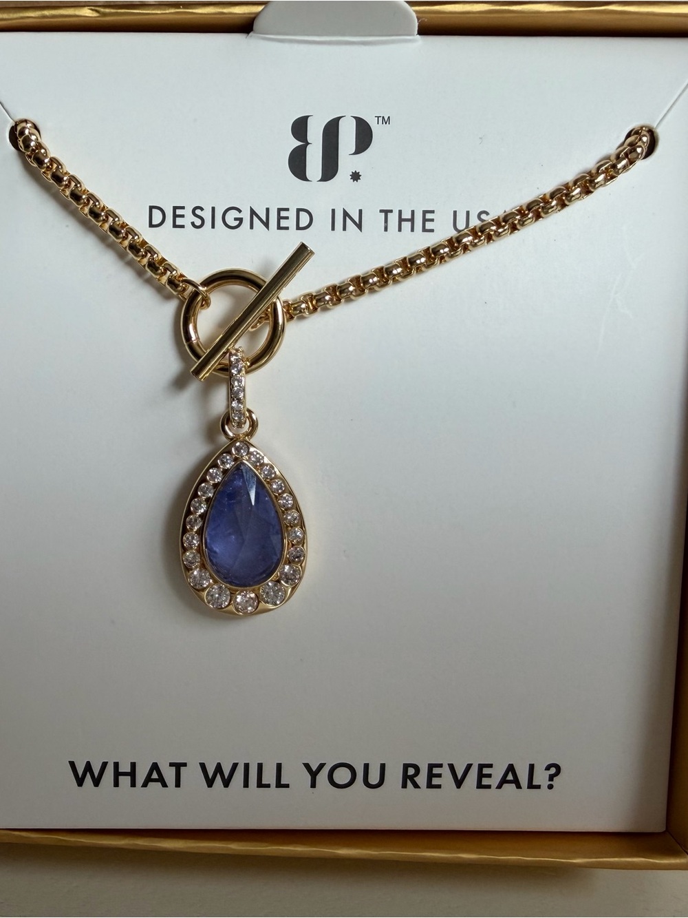 *NEW* EXCLUSIVE GEM SOCIETY PENDANT by Bomb Party NK32790